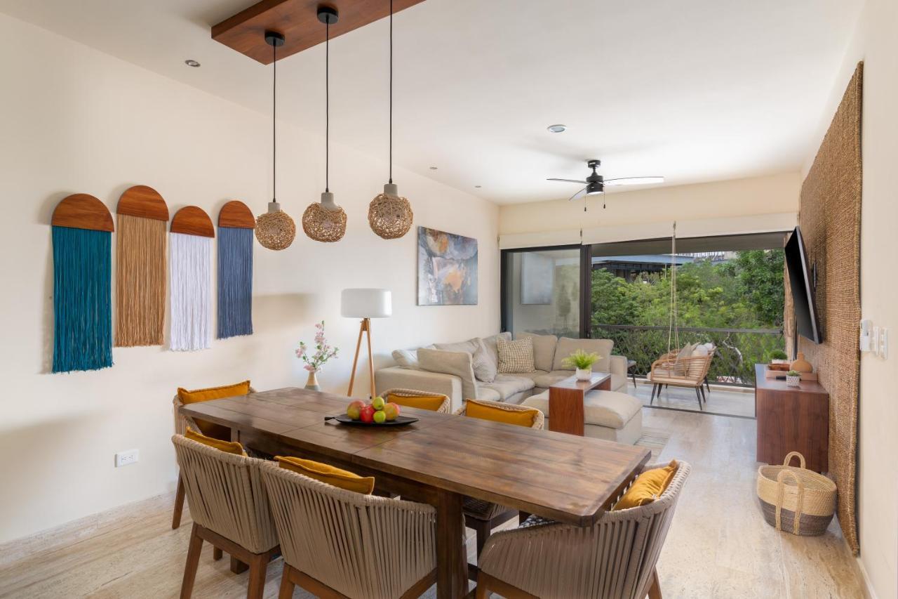 Exclusive Paramar Ve Penthouse In Tulum By Lockey Best For Walking To Commercial Zone In Aldea Zama エクステリア 写真