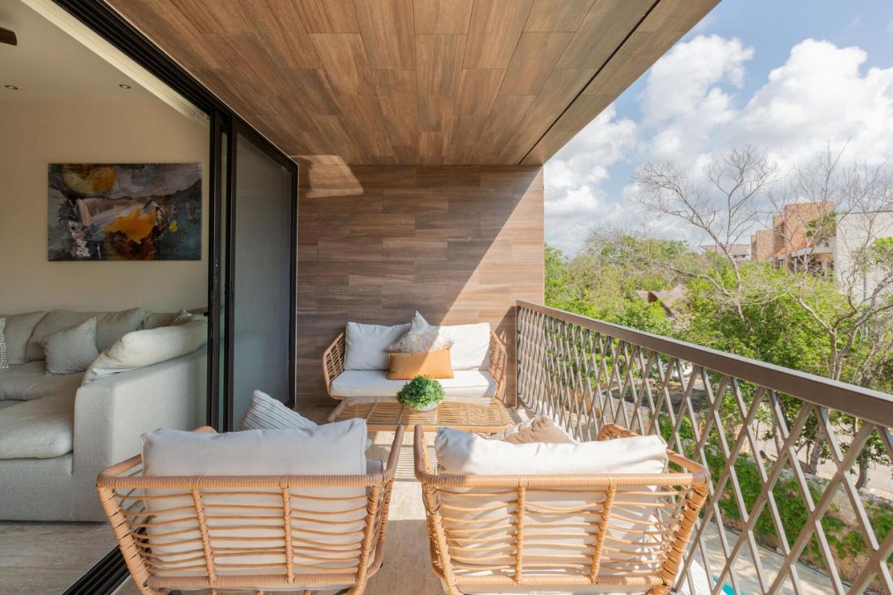 Exclusive Paramar Ve Penthouse In Tulum By Lockey Best For Walking To Commercial Zone In Aldea Zama 部屋 写真