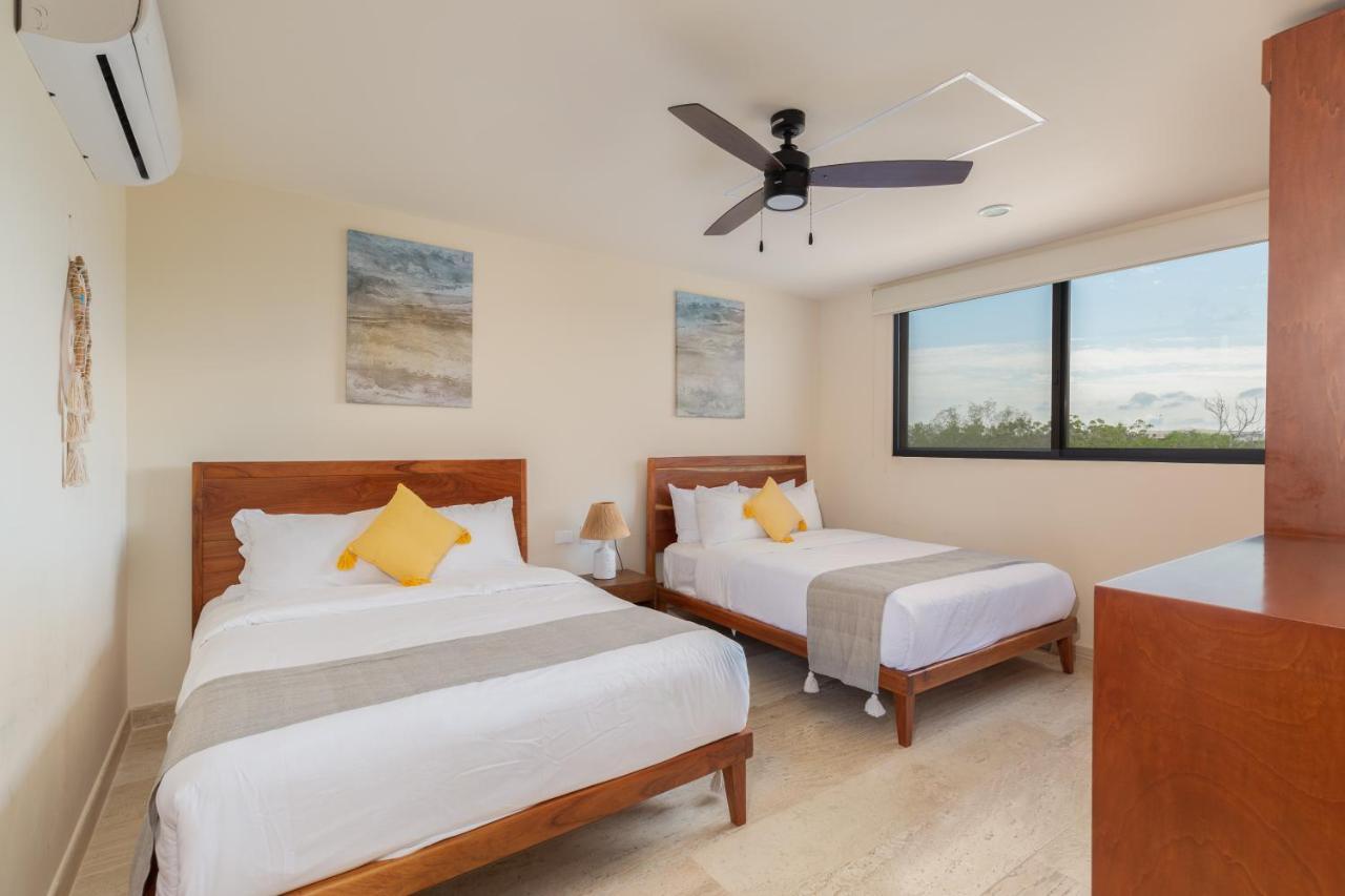 Exclusive Paramar Ve Penthouse In Tulum By Lockey Best For Walking To Commercial Zone In Aldea Zama エクステリア 写真