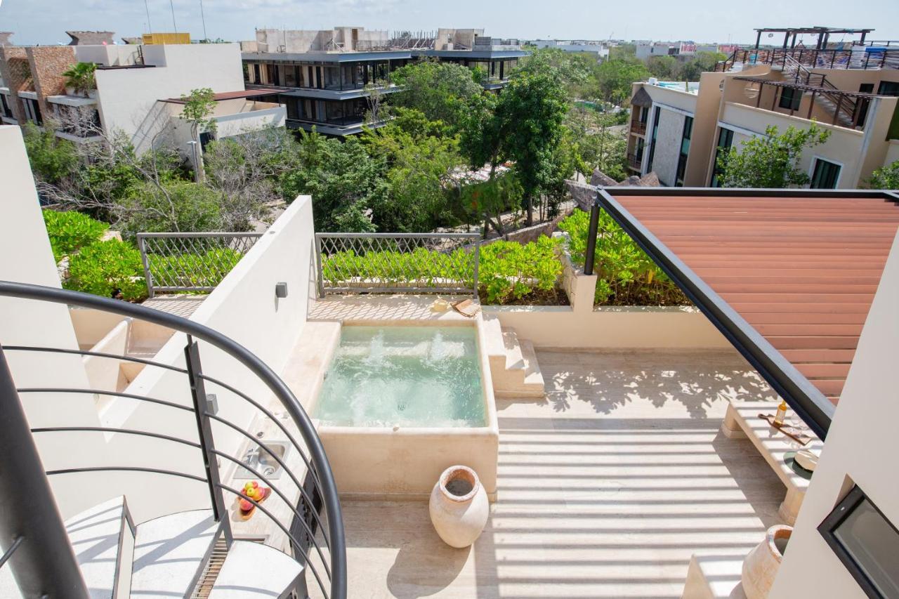 Exclusive Paramar Ve Penthouse In Tulum By Lockey Best For Walking To Commercial Zone In Aldea Zama エクステリア 写真