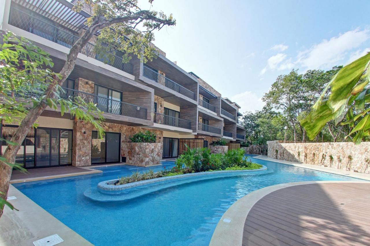 Exclusive Paramar Ve Penthouse In Tulum By Lockey Best For Walking To Commercial Zone In Aldea Zama エクステリア 写真