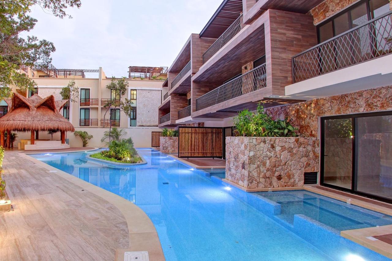 Exclusive Paramar Ve Penthouse In Tulum By Lockey Best For Walking To Commercial Zone In Aldea Zama エクステリア 写真